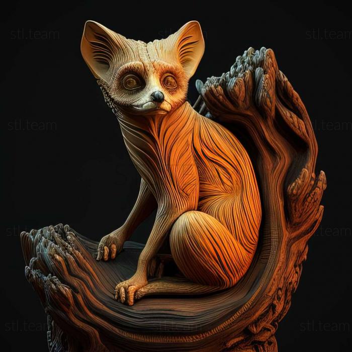 3D model Lepilemur hollandorum (STL)